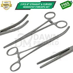 Hemostat Plier. Straight or curved, once locked in place, even the smallest objects can be held securely in the...