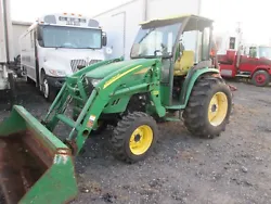 FOR SALE: 2009 JOHN DEER TRACTOR 4120. Left Door Missing. This unit is being sold As Is, Where Is, As Shown, With All...