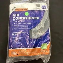 Frost King Air Conditioner Weatherseal AC42 @4. Shipped with USPS Ground Advantage.