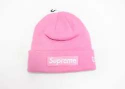 Supreme Pink Beanie FW21Condition of item: New with tags in a clear bagWorldwide shipping Domestic shipping is free...