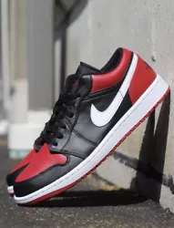 Nike Air Jordan 1 Low Alternate Bred Toe.