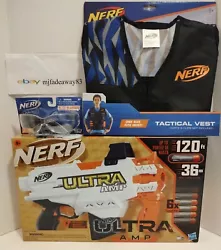 MOTORIZED DART BLASTING: Fire darts at targets with fast, motorized blasting (blaster work only with Nerf Ultra darts)....