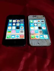 Il possède encore son film sur la façace. Je vends ce lot de deuxiPhone 4 &iPhone 4S 1x iPhone 4S blanc (débloqué...