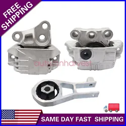 2015-2020 Jeep Renegade 2.4L L4. 3pcs Motor Mounts. We will provide you with the high quality service. Easy to install...