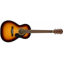 Cordes : Fender® Dura-Tone® Coated 80/20 Bronze (.012-.052 Gauge). Chevalet : Palissandre. Tige de réglage à...