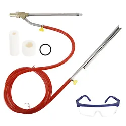 【Application】 Pressure washer sandblaster kit works for abrasive cleaning. Great for removing rust, graffiti,...