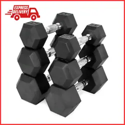 Enhance your workout routine with the CAP Barbell Coated Hex Dumbbell. The Hex shaped dumbbell heads ensure the...