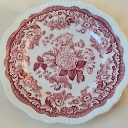 The Spode Archive Collection Regency Series British Flowers Dinner Plate. Plate is 10.75