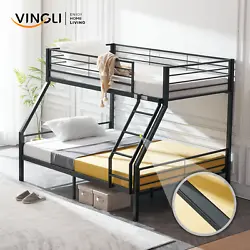 The fence design around the upper bunk provides safety protection. The plastic cover of the bed leg can effectively...