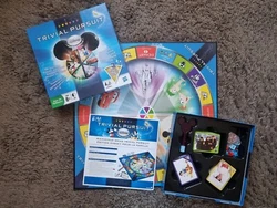 Jeu De Société Trivial Pursuit Disney Hasbro   Complet  Envoi rapide et protégé