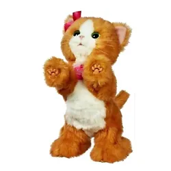 FurReal Friends Daisy Play With Me 12” Cat Orange Tabby Interactive Works HASBROThis adorable kitty meows, purrs,...