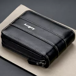 Function: Can put moeny, photo, ID/credit card / Bank card / coin and so on. Materials: PU Leather.