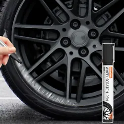Paint the Wheel Repair pen on the scratch area until the scratch is covered. You can use this Wheel Scratch Repair Pen...