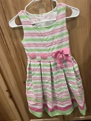 Cute little girls dress. Worn once for Easter. Like new condition. No holes or stains.