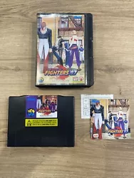King Of Fighters 97 SNK Neo Geo AES Avec Notice. Vous achetez ce que vous voyez.100% original.