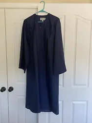 Graduation Bachelor Cap and Gown Royal Blue Unisex.