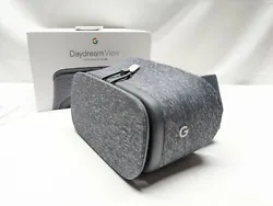 Google Daydream View VR Headset Slate Excellent Condition In Original Box Gray.   Condition is 