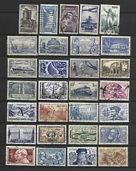 100 timbres France oblitérés ou. 30 timbres France neufs.