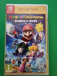 Mario + The Lapins Crétins Sparks of Hope - Edition Gold - Nintendo Switch. Attention, le code est déjà utilisé !...