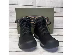 (Hello, cozy wool-blend in the collar.). Waterproof premium leather and textile upper. Higher-traction rubber outsole....