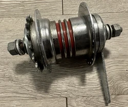 Vtg BENDIX AUTOMATIC 2 Speed Kick Back Hub~Red Band Coaster~36 Hole~Schwinn Bike. This has been in storage for many...
