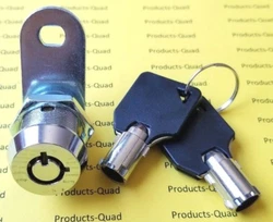 The tubular cam lock is keyed alike (all keys to all the locks you buy will work with each on all of your locks). Great...