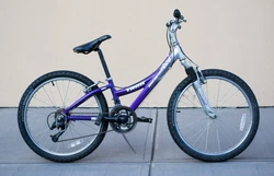 Note the brakes and the seat needs adjusting.