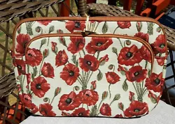 signare tapestry bag for laptop or tablet Poppy RED, NEW!!. Condition is New with tags. Shipped with USPS Priority...