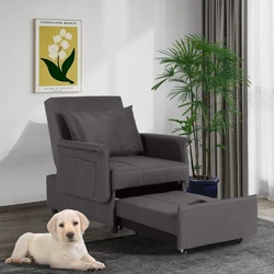 4 in 1 convertible chair sleeper bed is your best choice. Are you looking for a single bed, but usually it can be a...