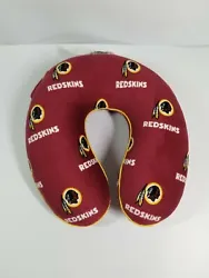 WASHINGTON REDSKINS NFL Travel Neck Pillow Memory Foam. In good clean preowned condition. See pictures for details.