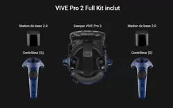 Je vend mon Vive Pro 2 Full KitEtat Nickel !A servit pour un événement et puis rangé.Kit complet dorigine Neuf...