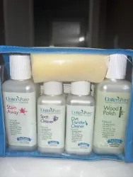 NEW UNITERS Pure Home Care Essentials Natural Cleaner Kit Furniture Wood Leather. Condition is New. Shipped with USPS...