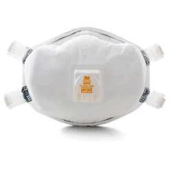 NIOSH APPROVED : Highest rated filtration efficiency in a disposable respirator N100. PARTICULATE RESPIRATOR. 3M COOL...