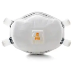 NIOSH APPROVED : Highest rated filtration efficiency in a disposable respirator N100. PARTICULATE RESPIRATOR. 3M COOL...
