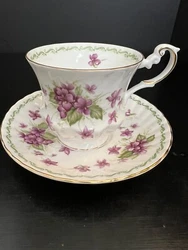 Perfect for any tea lover or collector, this cup and saucer set is sure to impress.this set is ideal for collectors of...
