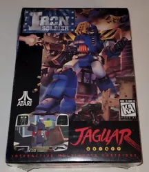 Atari Jaguar - Iron Soldier - Neuf Sous Blister (boîte un peu Abîmée voir photo). Vous achetez ce que vous voyez sur...