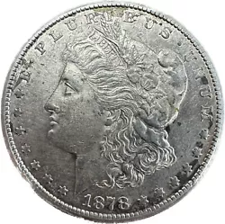 1878 CC MORGAN SILVER DOLLAR NICE COIN key date CARSON CITY auction. FedEx shipping 2 day Exact coin picturedBid with...