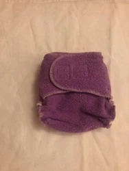 They are Size NB/SM (birth-12 lbs.). fitted diapers made with 2 layers of 16 oz. soft and absorbent cotton sherpa. The...