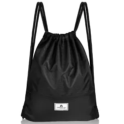 Color: Black  Material: Polyester, Mesh  Overall dimension: 17” x 14” (L x W)  Size of front pocket: 14” x 6”...