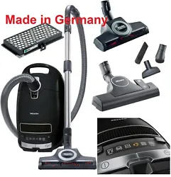Miele Complete C3 Carpet & Pet Canister Vacuum Cleanser Powerline with Turbo Head (Obsidian Black ). 1200W Miele motor....