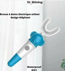 Brosse à dents pour enfants. Piles inclues AAA 1 pièce.