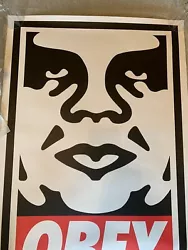 Signed Shepard Fairey Obey Giant Lithograph.