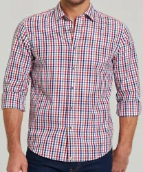 Machine wash; tumble dry. Need a look that works with either a blazer or jeans?. Then plaid is the answer! Size note:...