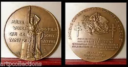 Médaille artistique en bronze; 68mm 170g env.; par Delamarre daprès Bourdelle, en excellent selon scans, poinçon...