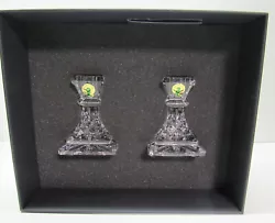 New in Box - Waterford Lismore pattern 4in candlesticks. A stunning combination of brilliance and clarity. Each elegant...