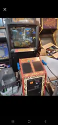 Carnevil Pedestal Arcade Game.in great working condition.guns have some ware due to age. No issues 6 ft tall 4 ft wide...