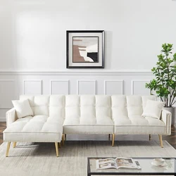 This modern sectional sofa is a perfect furniture choice for your living room, bedroom or office. The upholstery is...
