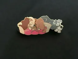 Disney Auctions Exclusive Lady And The Tramp Pin Limited Edition of 1,000. 