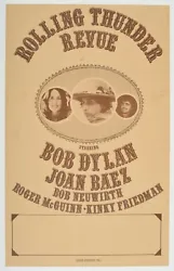 Next, Dylan ambled on to do about five songs. Guest artists would perform at various points, with Baez usually...