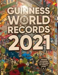 Guinness World Records 2021by World, GuinnessFormer library book; Pages can have notes/highlighting. Spine may show...